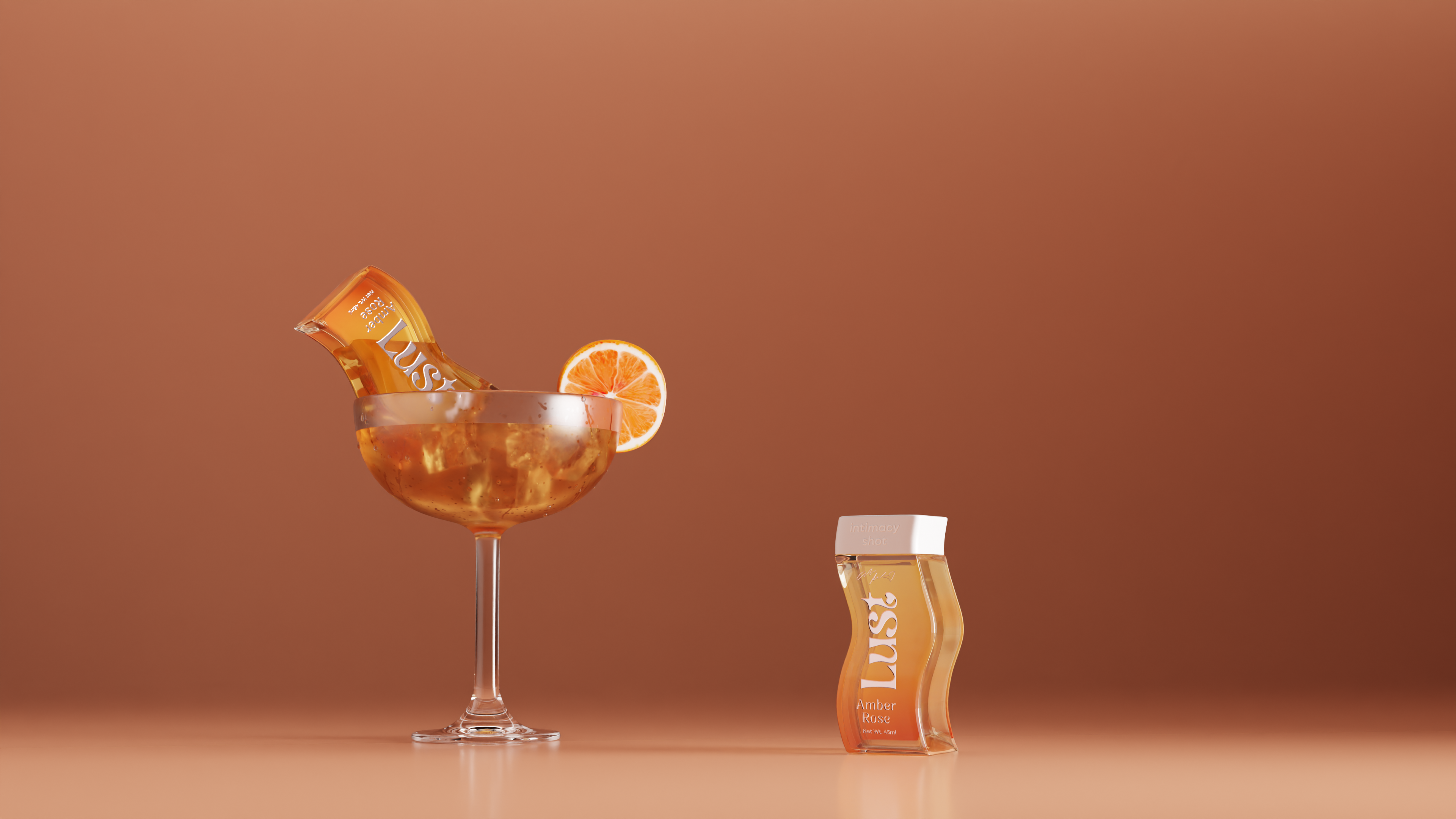 LUST amber rose partnership render