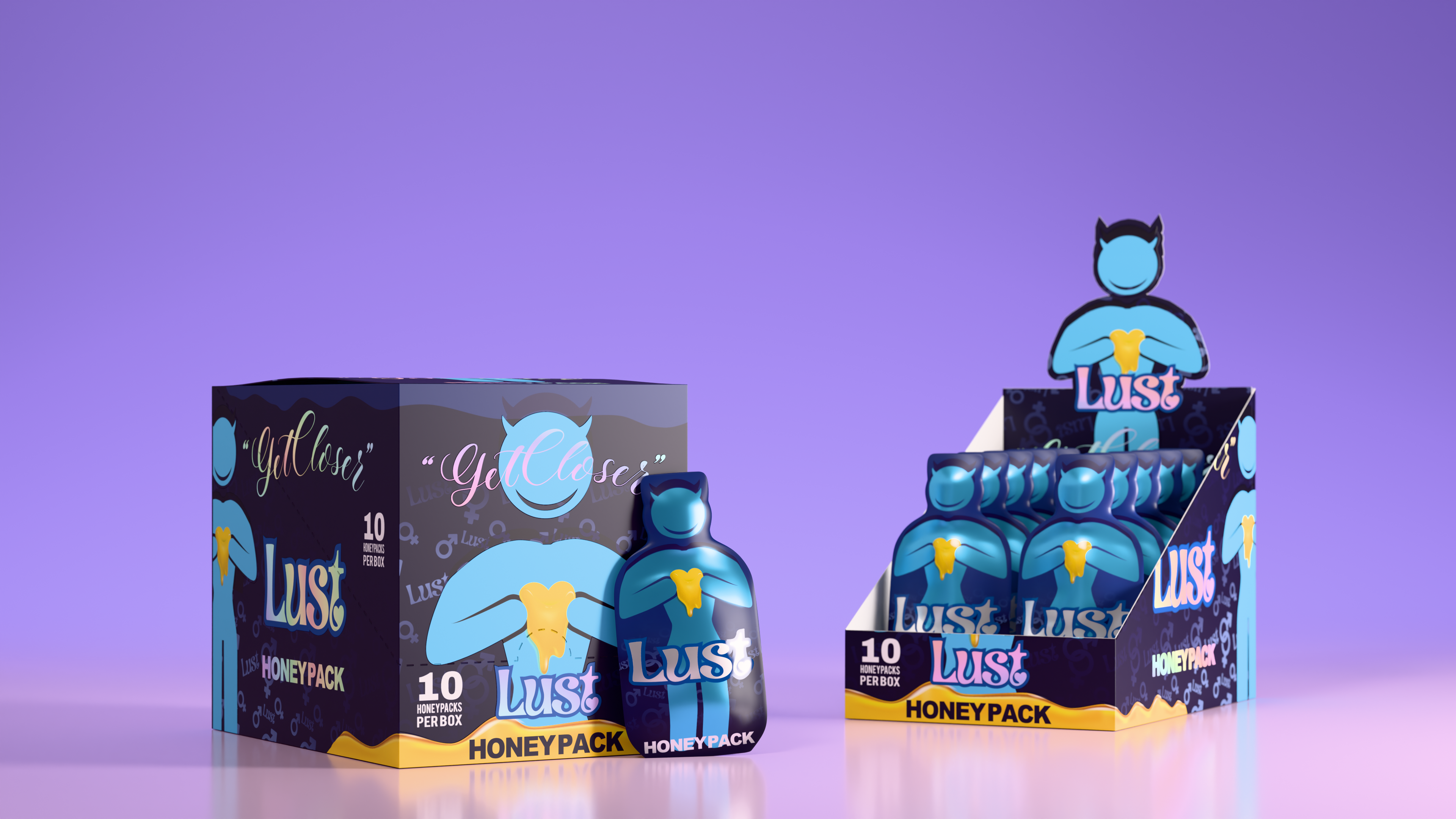 LUST honeypack render